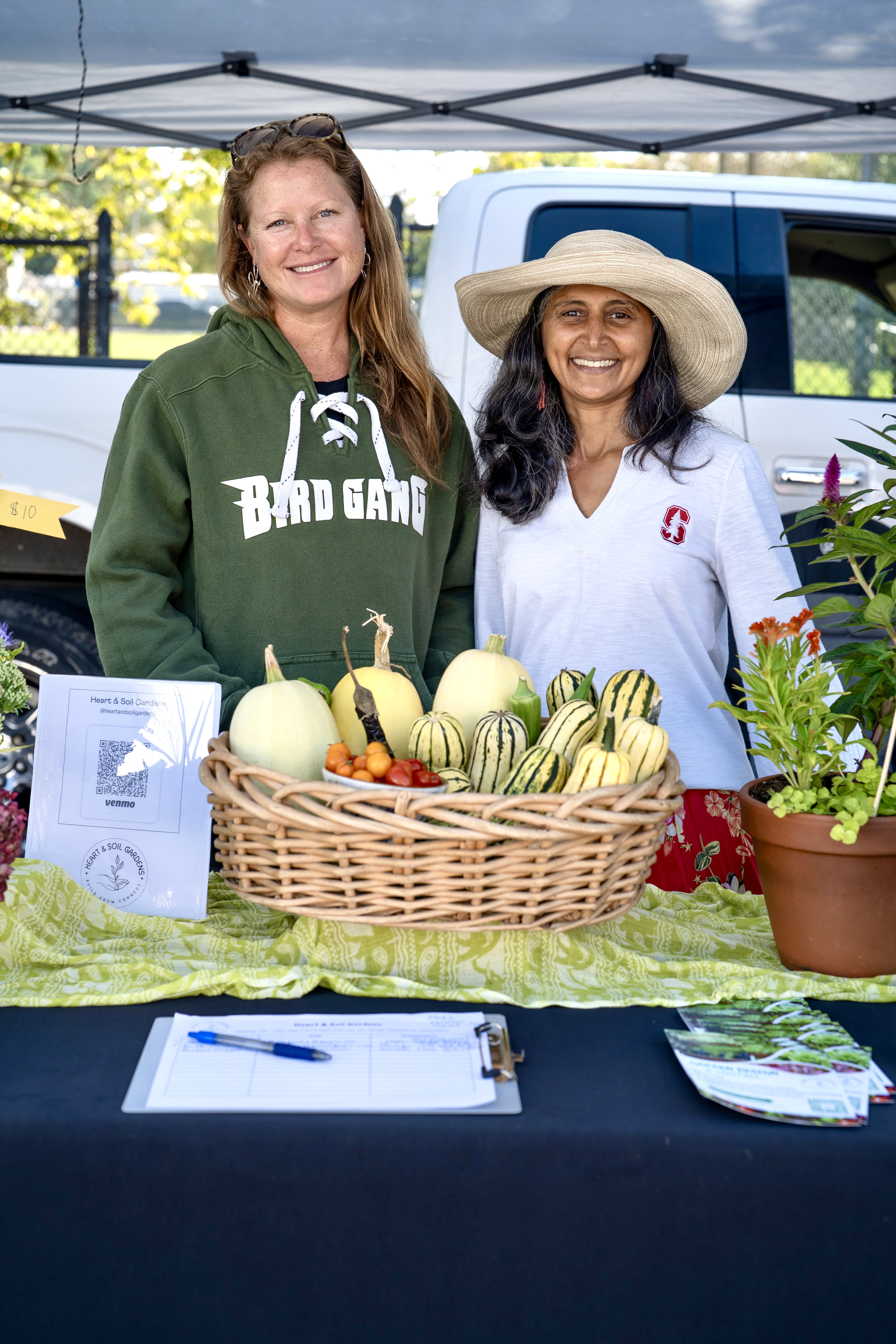 Market vendor portrait