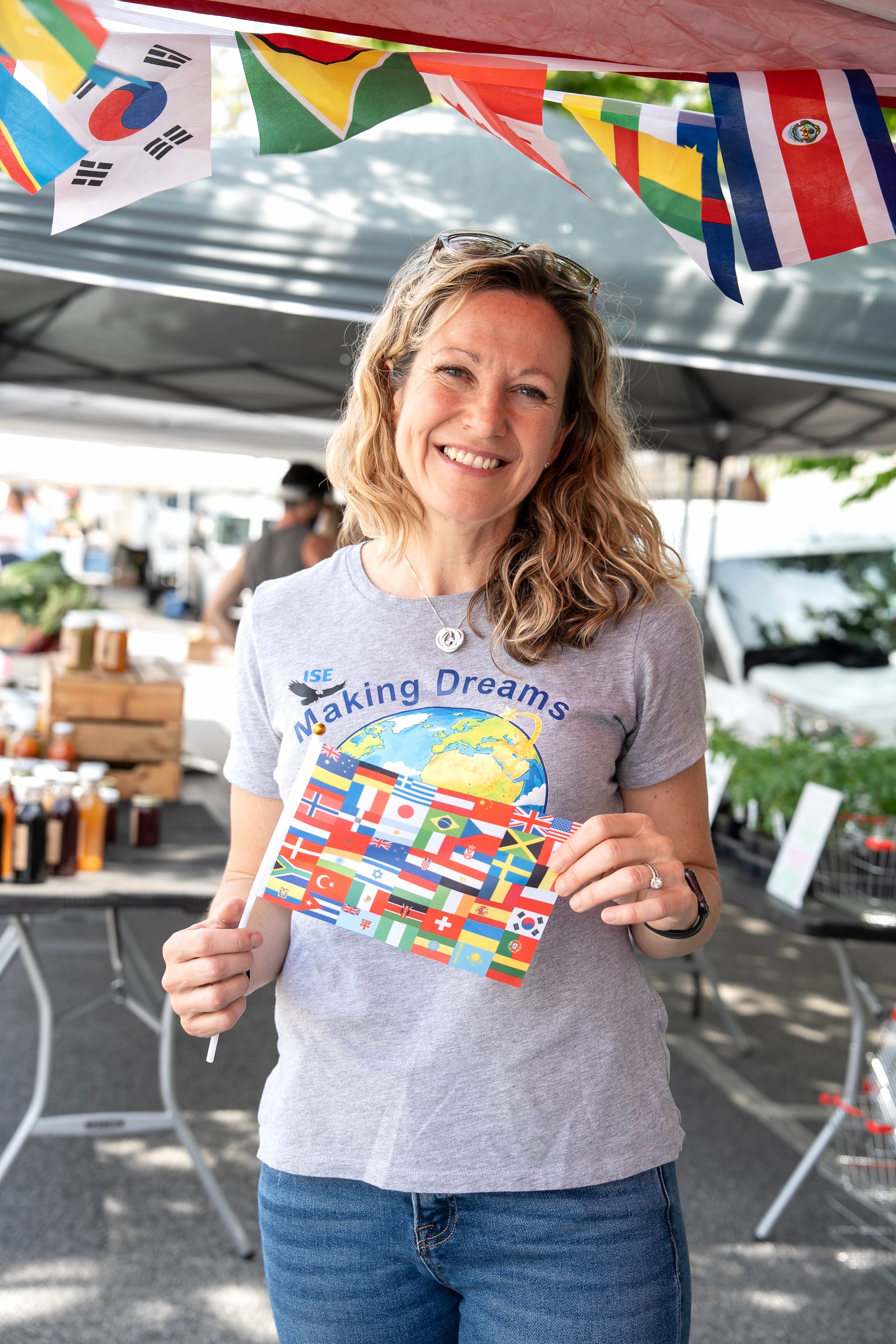 Market vendor portrait