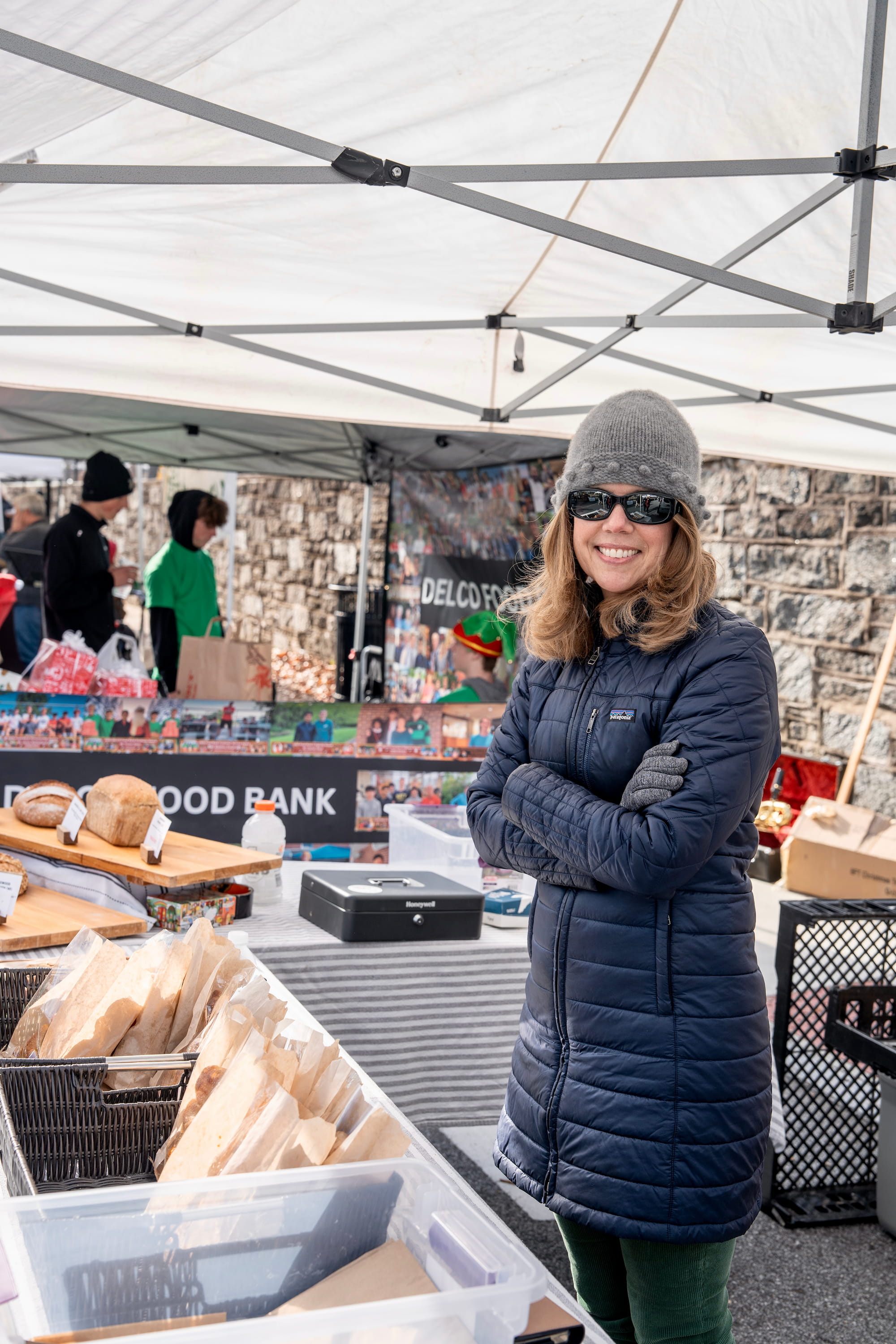 Market vendor portrait